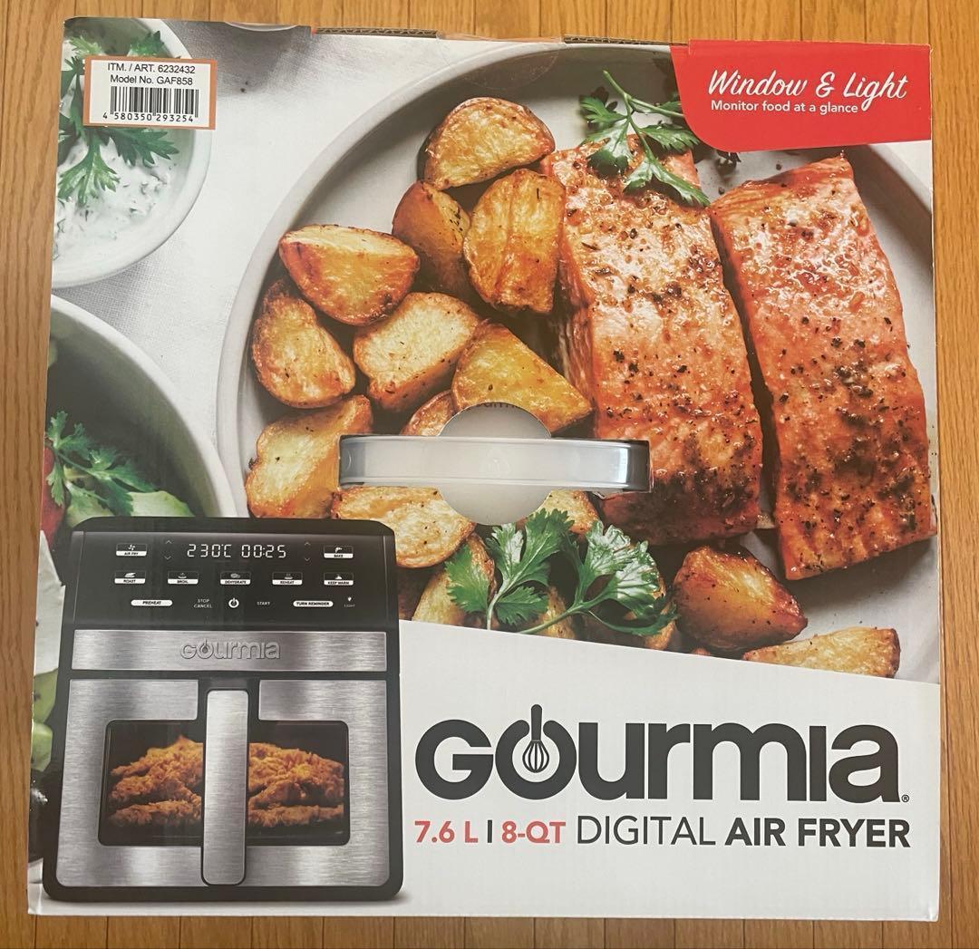 ★新品★GOURMIA グルミア デジタル エアーフライヤー 7.6L