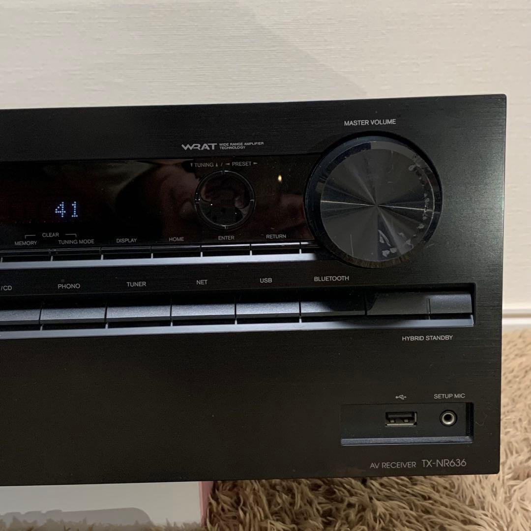 ONKYO TX-NR636 7.2ch AVアンプ 動作品