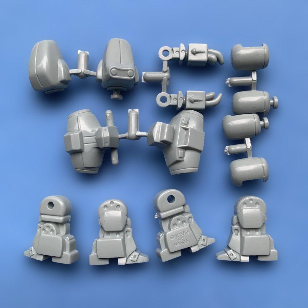 ☆レトロ エルガイム ガチャ プラモデル 未組立品 全8種コンプセット