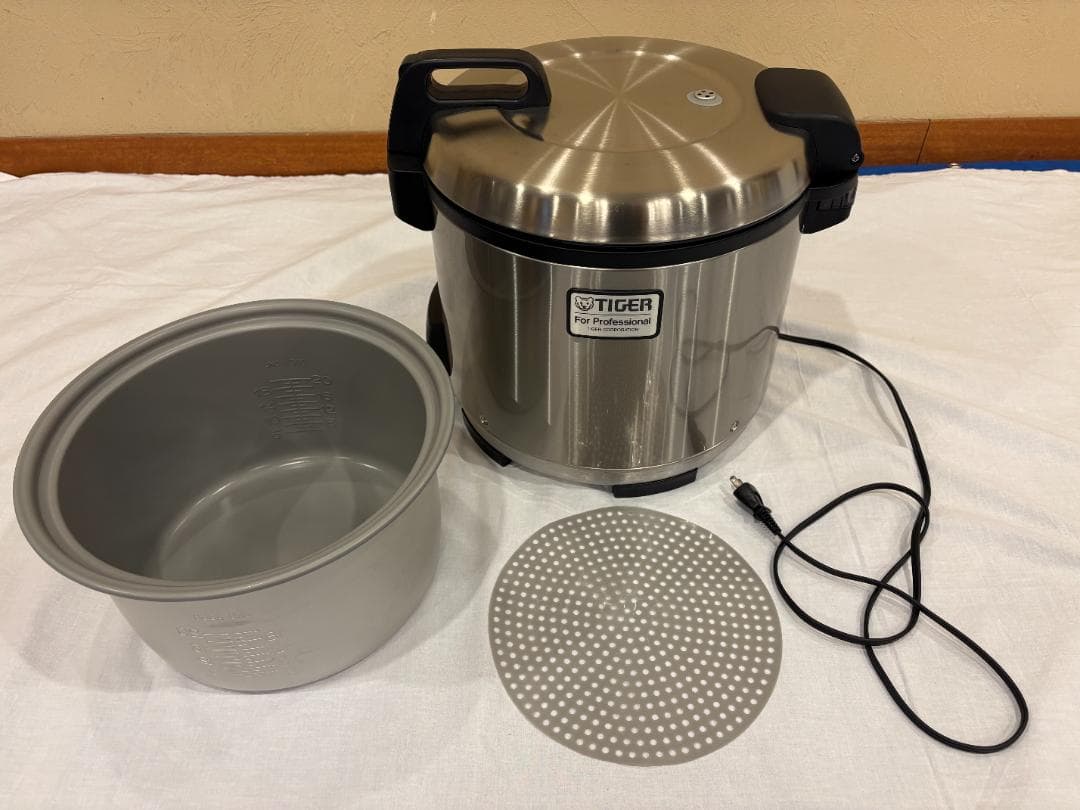 【美品】TIGER 炊飯器 2升 業務用 ステンレス JNO-A360XS 格安レンタル]2升炊き 業務用炊飯器 タイガー魔法瓶(TIGER) JNO-A360XS