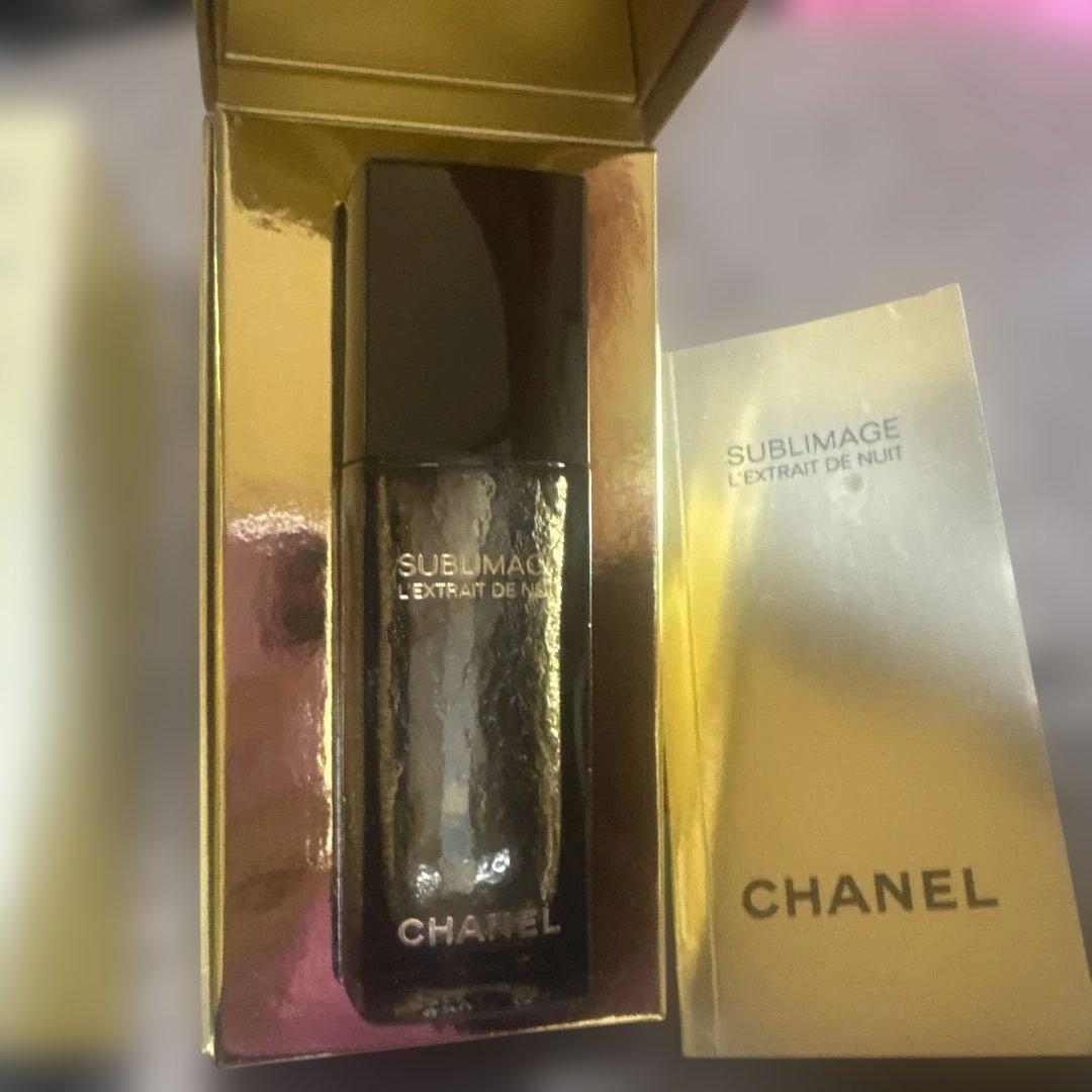 CHANELサブリマージュレクストレドゥニュイ【空容器とお箱、説明書