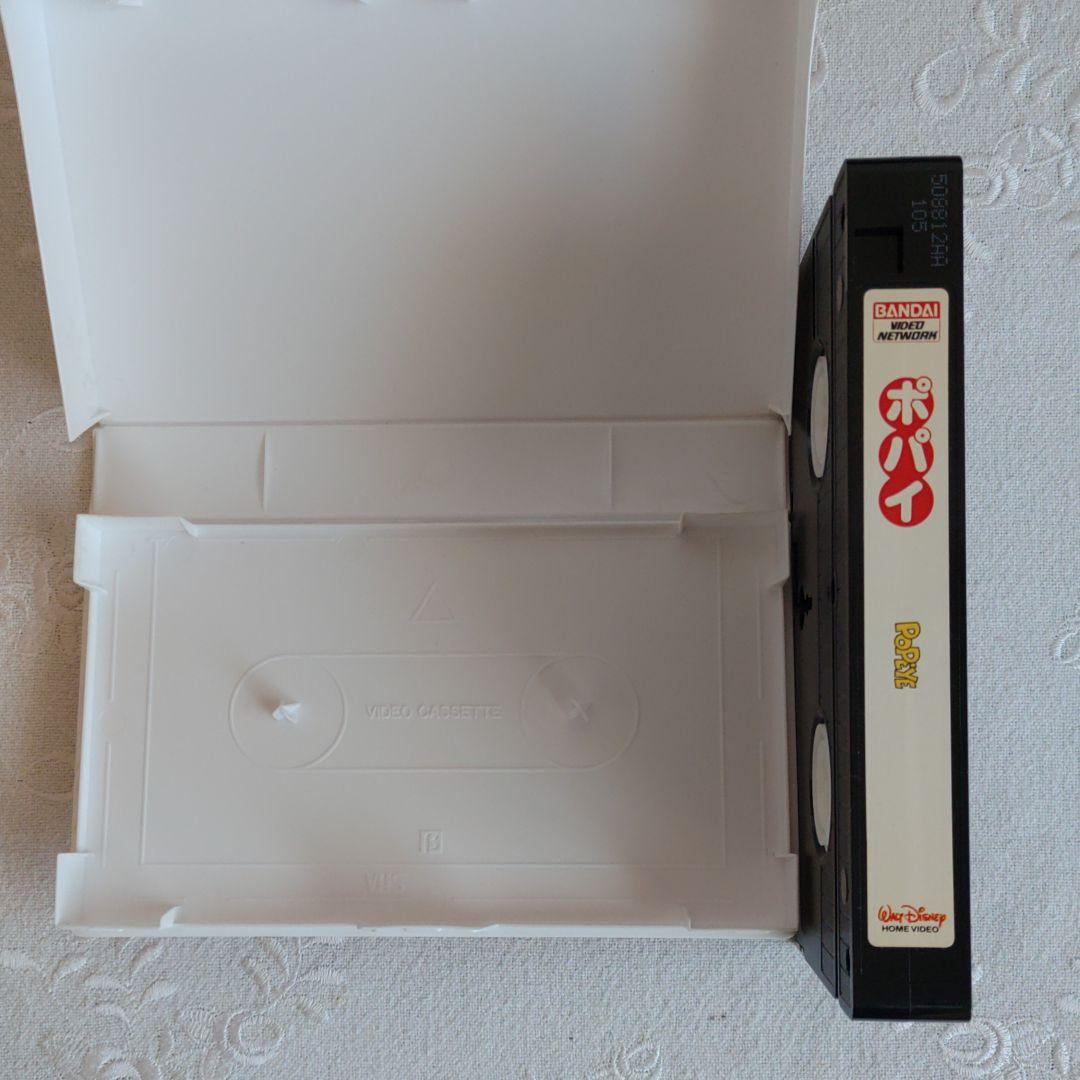 稀少！廃盤 VHS「ポパイ」 ロビン・ウィリアムズ主演 中古 - メルカリ