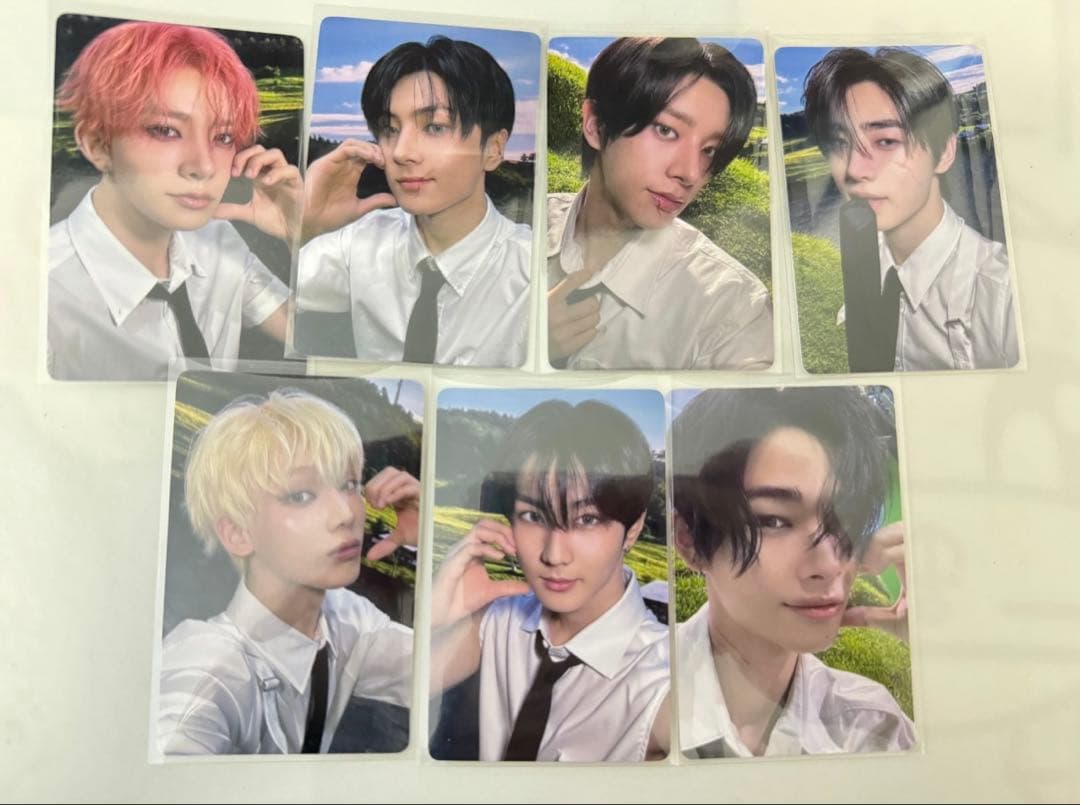 ENHYPEN yizhiyu 中華 一直娱 トレカ7枚コンプセット 芝生 - メルカリ