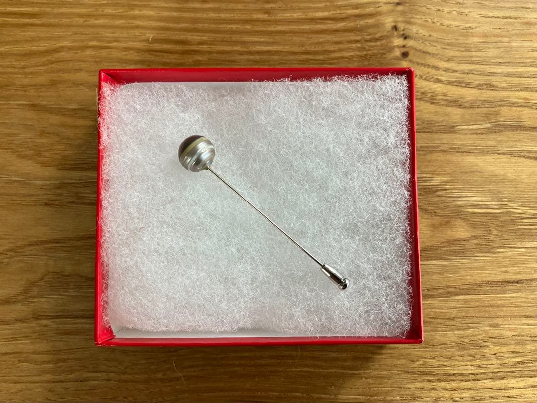 シンプルなピンブローチ　K14 WG 楽天市場】【25%OFFクーポン対象！】 ブローチ パール ピン 日本製