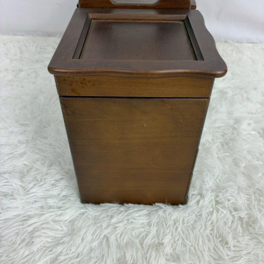 G-WOOD by gentie 木製 裁縫箱 ソーイングボックス 昭和レトロ - メルカリ