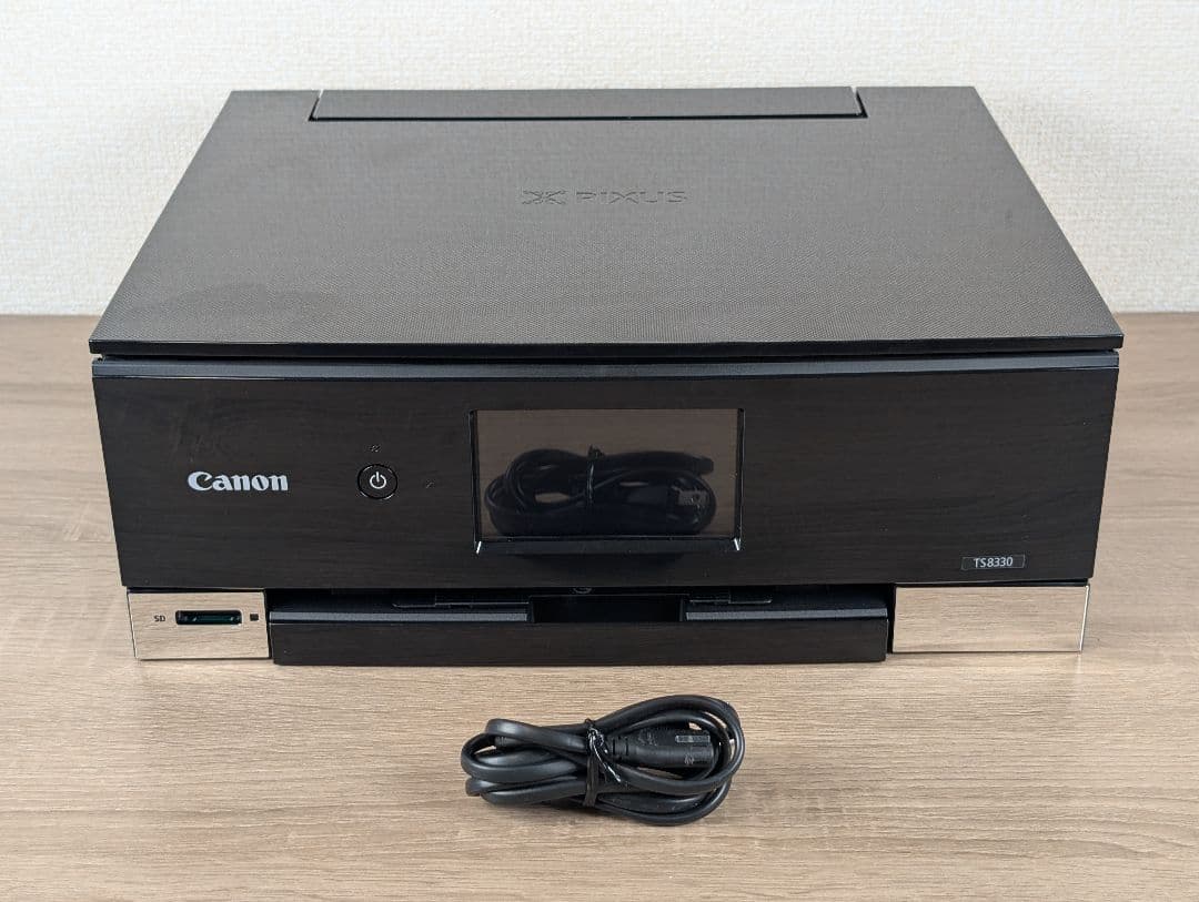 【美品・動作確認済】Canon PIXUS TS8330 ブラック プリンター キヤノン（Canon） インクジェット複合機 TS8830 BLACK PIXUS(ピクサス