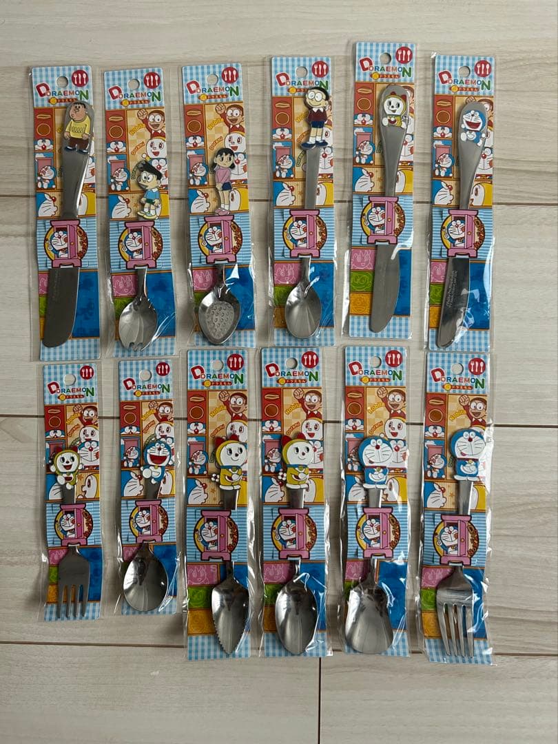 ドラえもん カトラリーセット 10点 ドラえもん 3in1 カトラリーセット ドラえもん ナイフ、フォーク