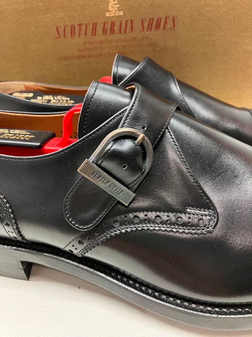SCOTCH GRAIN スコッチグレイン 2828 ブラック 紳士靴 26.5 - メルカリ
