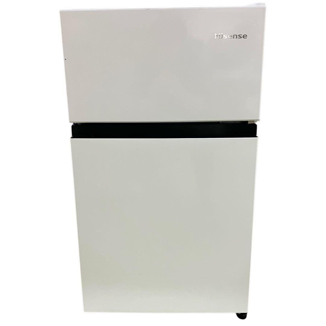 3400 Hisense 冷凍冷蔵庫 HR-B91HW 87L 白 ホワイト ハイセンス（HISENSE） 冷蔵庫 87L 右開き 2ドア HR-B91HW ホワイト