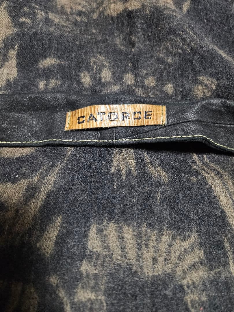 14th Addiction CATORCE リバーシブルレザーベスト - メルカリ