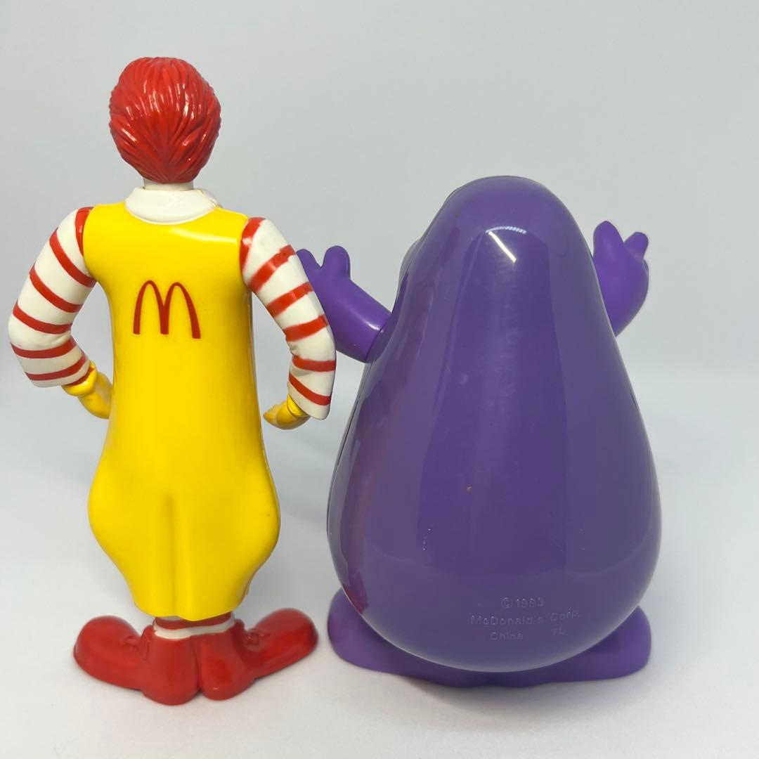 レトロ ハッピーセット ドナルド マクドナルド グリマス1993年製