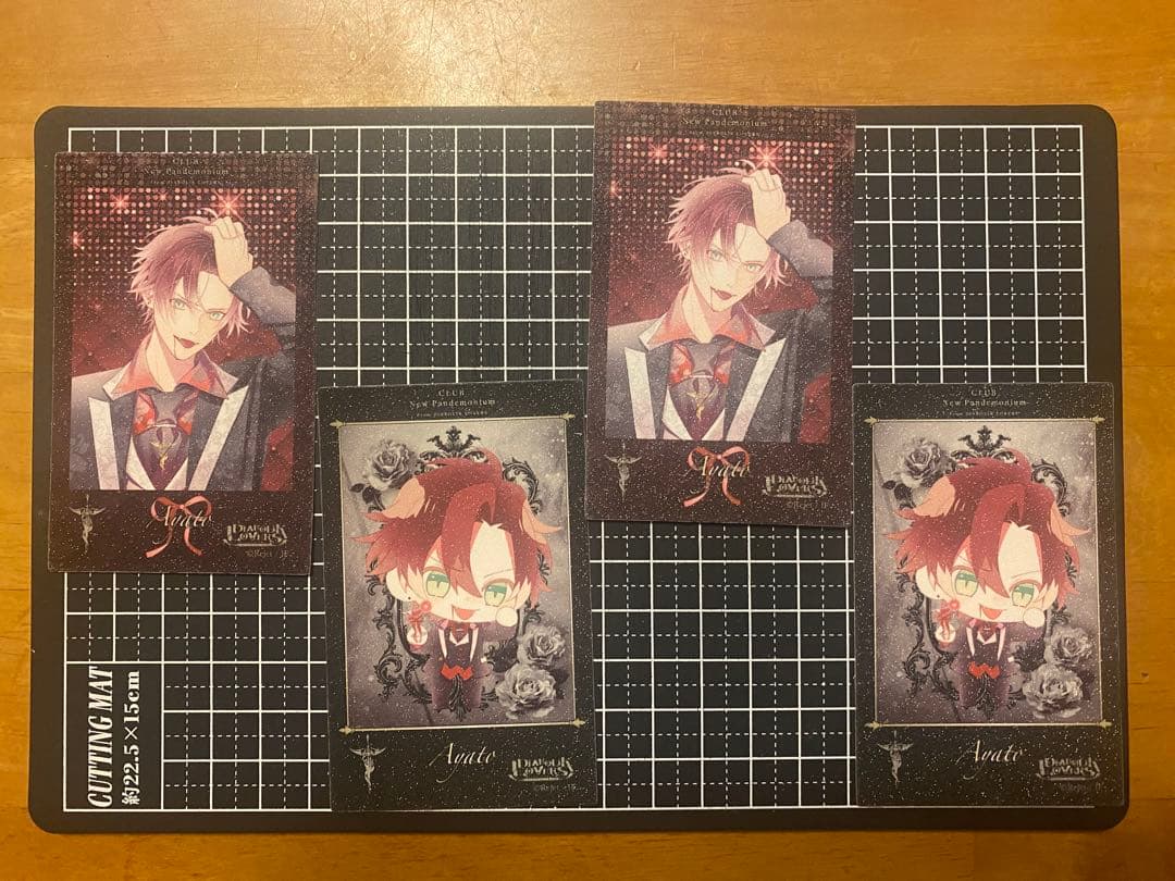 DIABOLIKLOVERS ポラ風ラメカード 逆巻アヤト - メルカリ
