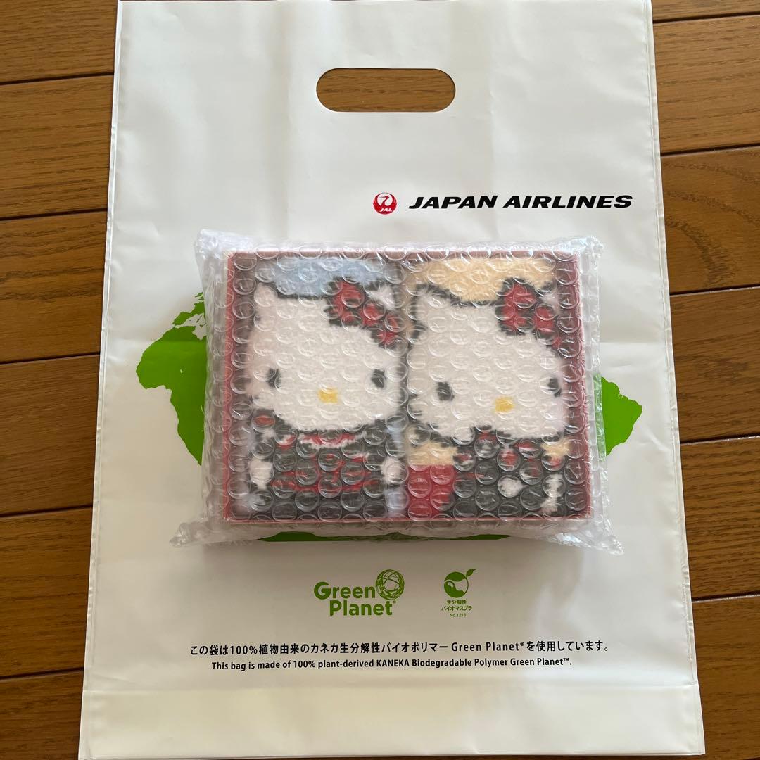 機内販売限定】JAL フェイラーキティ コラボハ ンカチ - メルカリ