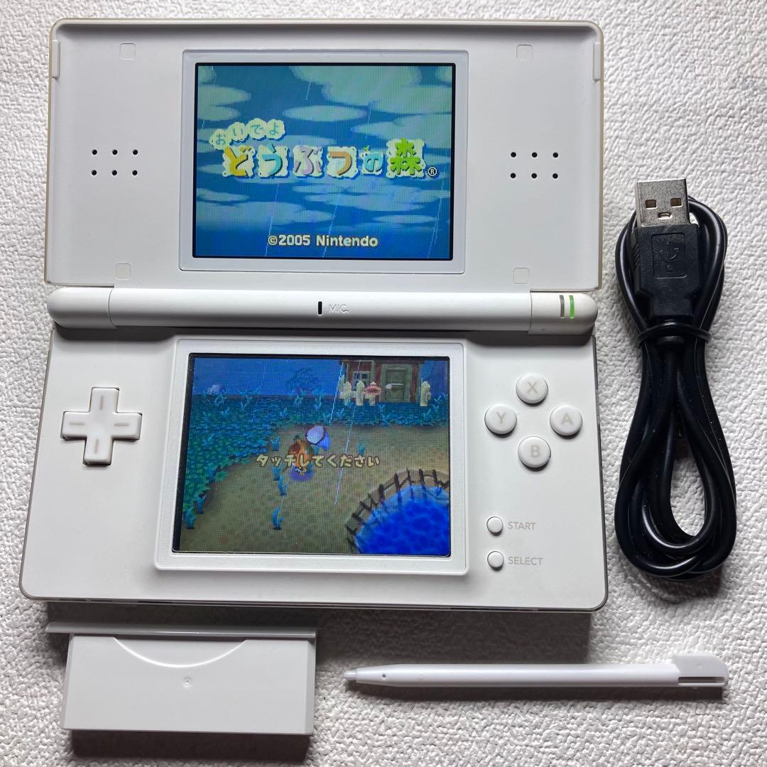 mo【外装美品】Nintendo DS Lite クリスタルホワイト本体 - メルカリ