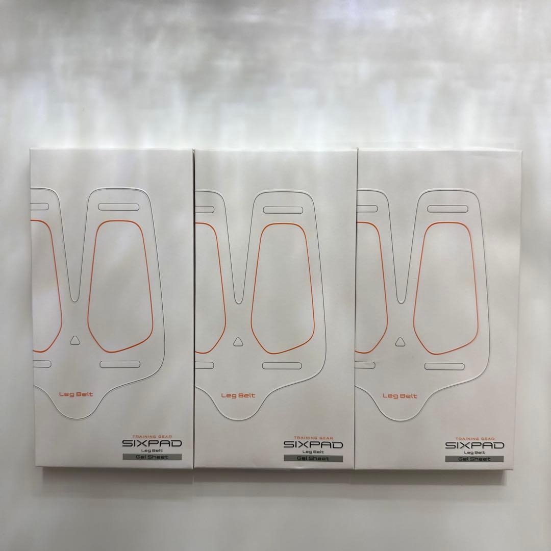 SIXPAD レッグベルト ジェルシート 2枚✖️3 - メルカリ