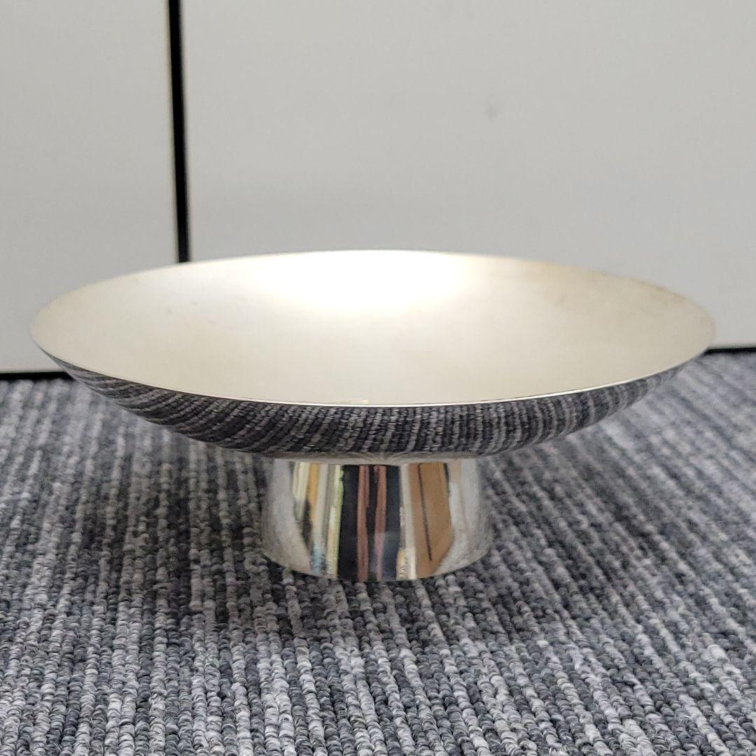 純銀 銀杯 岩橋造 223g 心斎橋岩橋 記念品 木箱付き 昭和57年