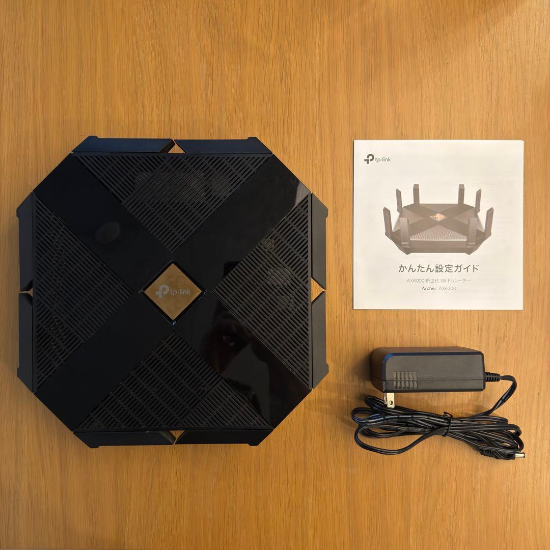 TP-Link Archer AX6000 wi-fi6ルーター Wi-Fi 6ルーター Archer AX6000 (11ax) 無線LANルーター [合計5952
