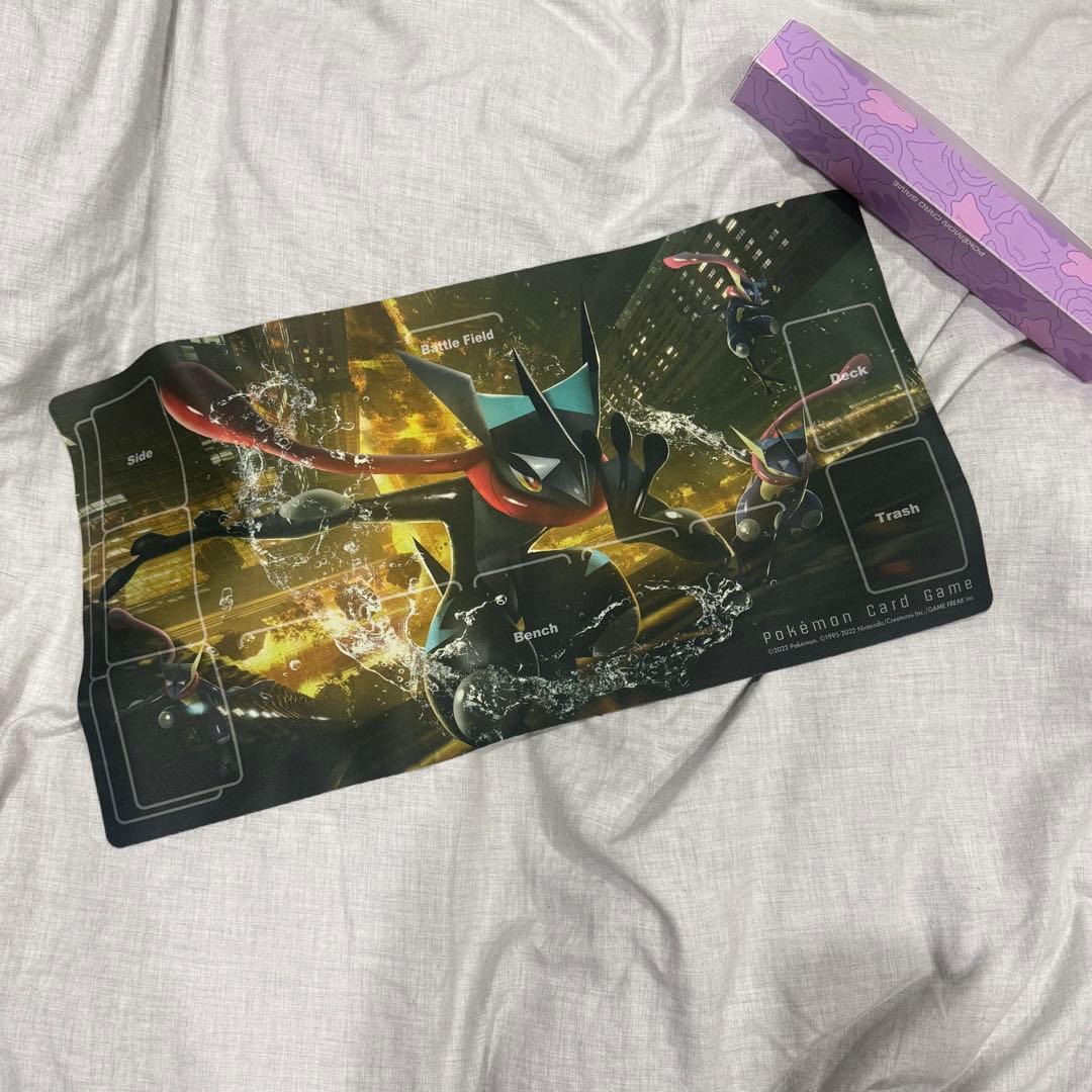 ポケモンカードゲーム プレイマット かがやくゲッコウガ ラバーマット