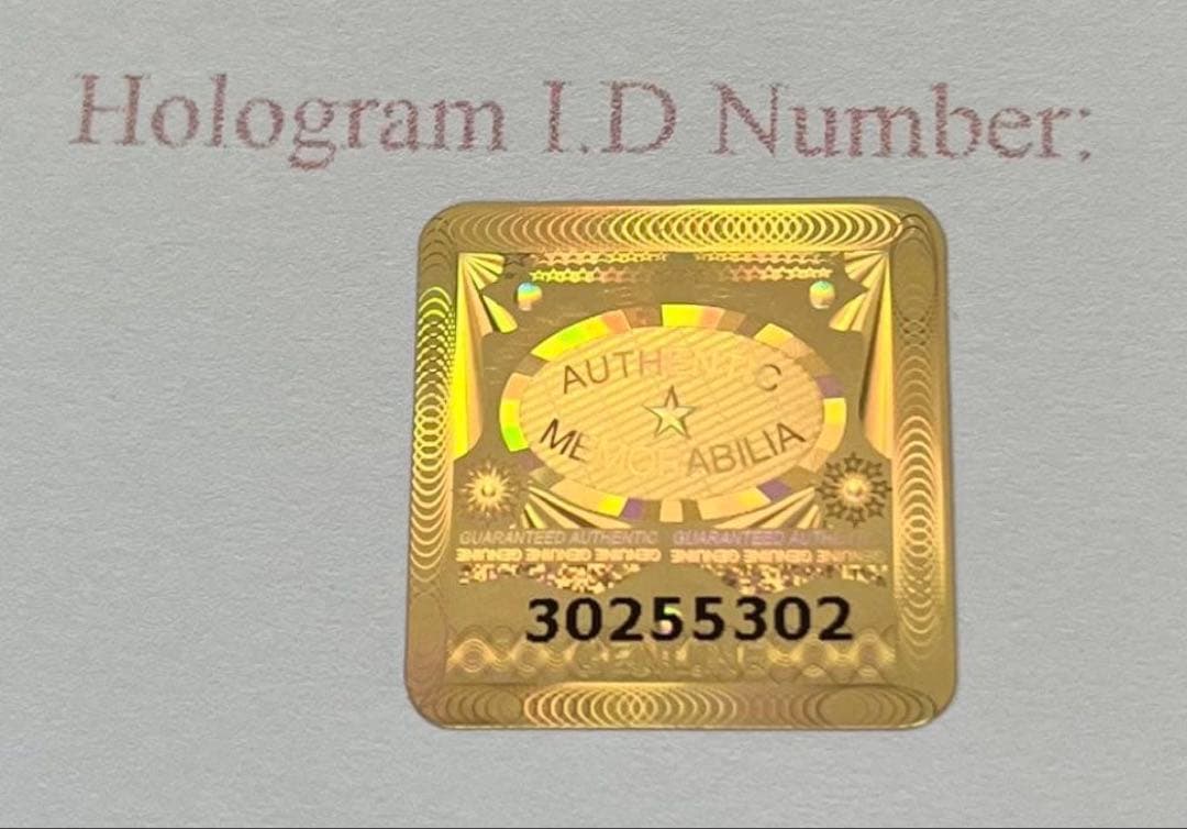 坂本花織 直筆サイン付き写真 世界女王 女子フィギュアスケート 証明