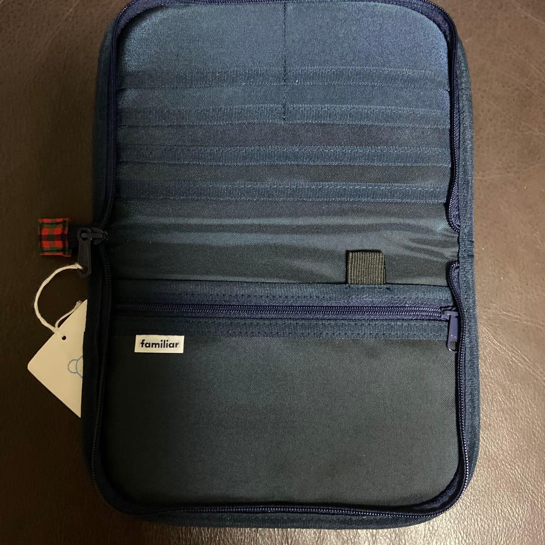 familiar 母子手帳ケース ネイビーの通販はau PAY マーケット - 輸入