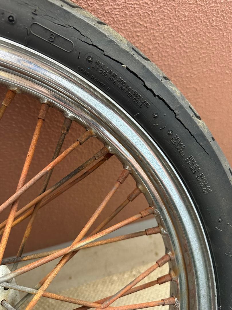 スティード400 19インチホイール - メルカリ