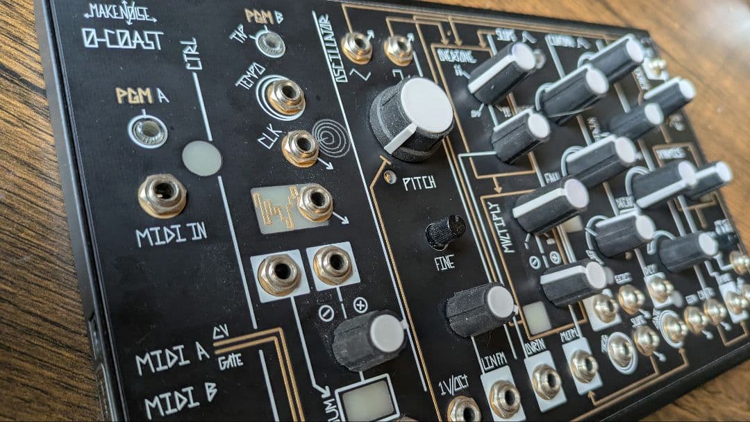Make noise 0-coast モジュラーシンセサイザー - メルカリ