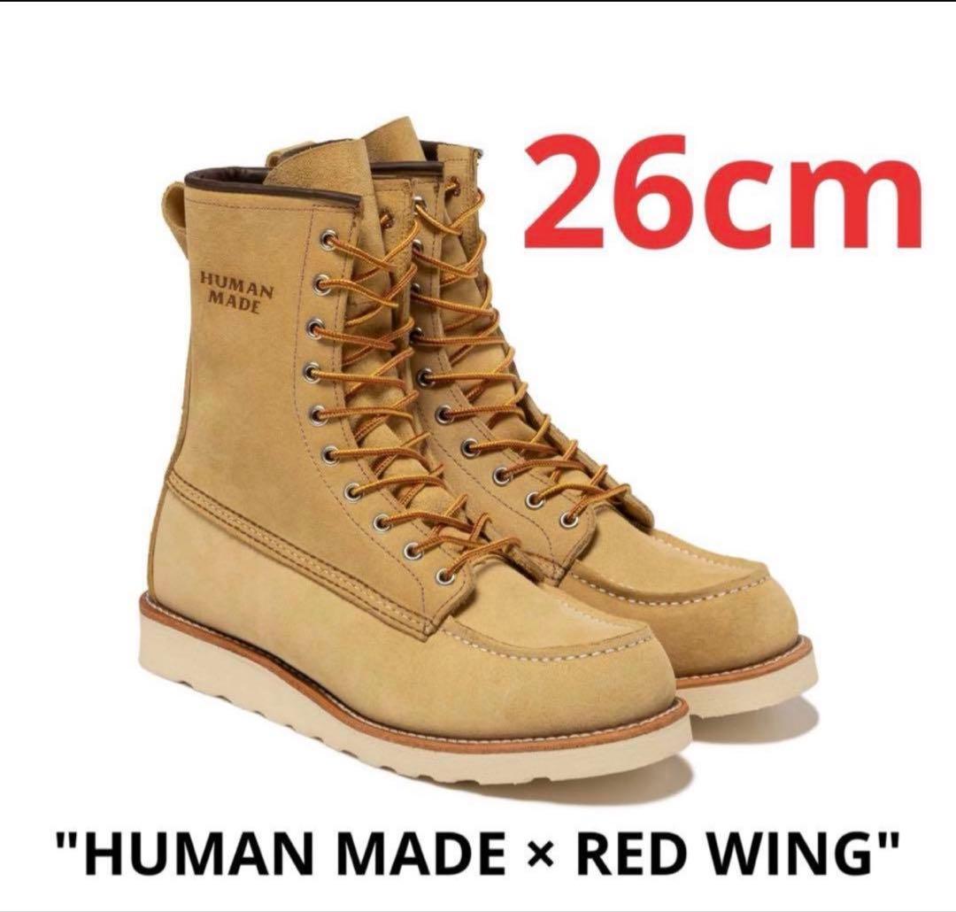 HUMAN MADE × RED WING 8INCH MOC 26cm The 8 Inch Classic Moc, a Red Wing Heritage icon, reimagined by