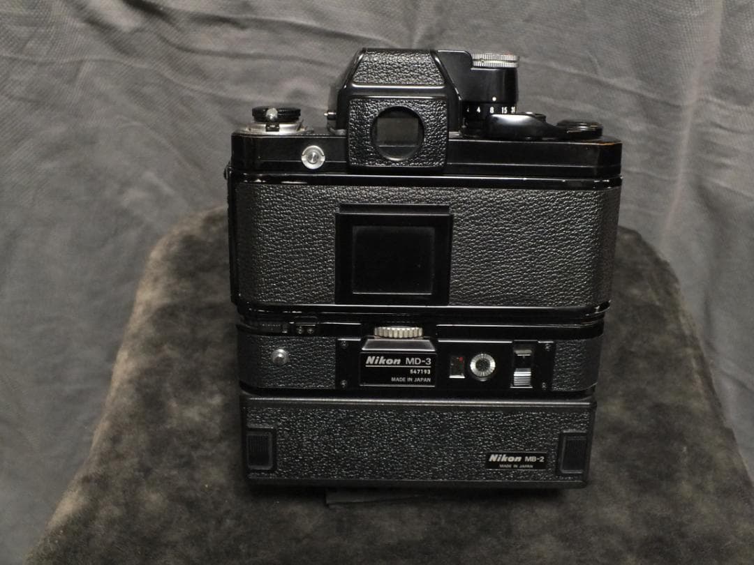 Nikon F2 MD-3 NIKKOR 55mm F1:1.2 SB-7付