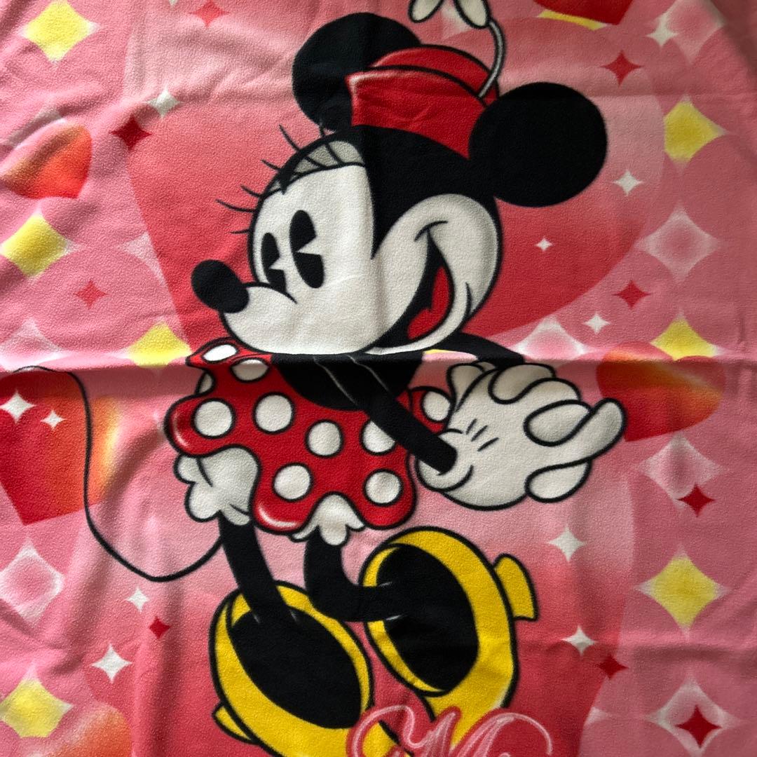 ディズニー ミニーマウス ブランケット ひざ掛け - メルカリ