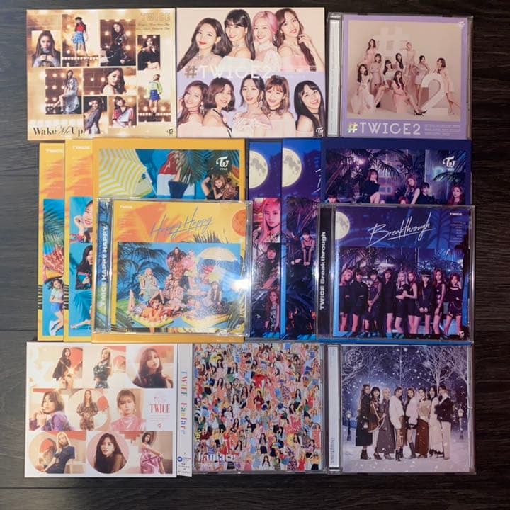 TWICE CD まとめ売り ✨人気✨】TWICE CD まとめ売り 特典ほぼ完備＋ポストカードおまけ付