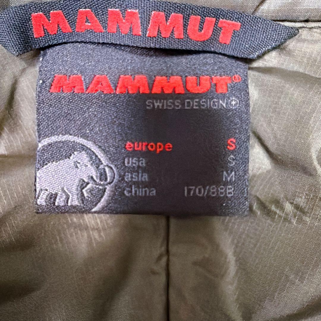 マムート ビレイハイブリッド インシュレーションジャケット グリーン