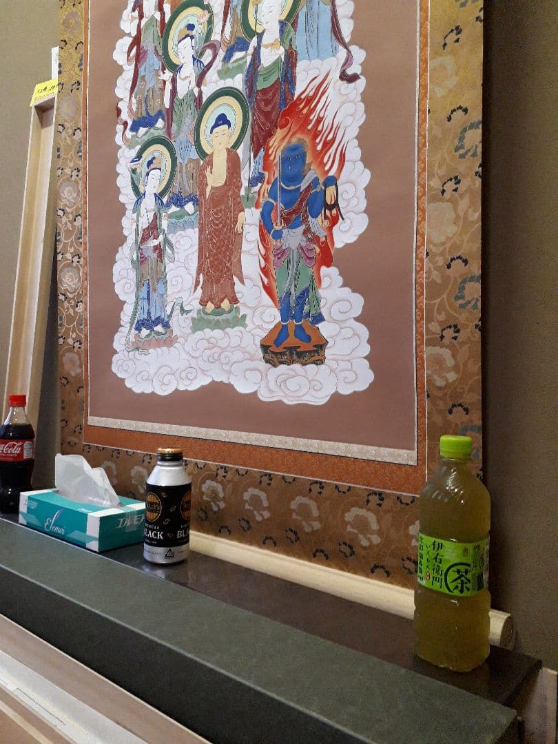 み*る様 ‼️大幅 ‼️ 十三佛 仏画 加藤清人 2尺5寸 - メルカリ