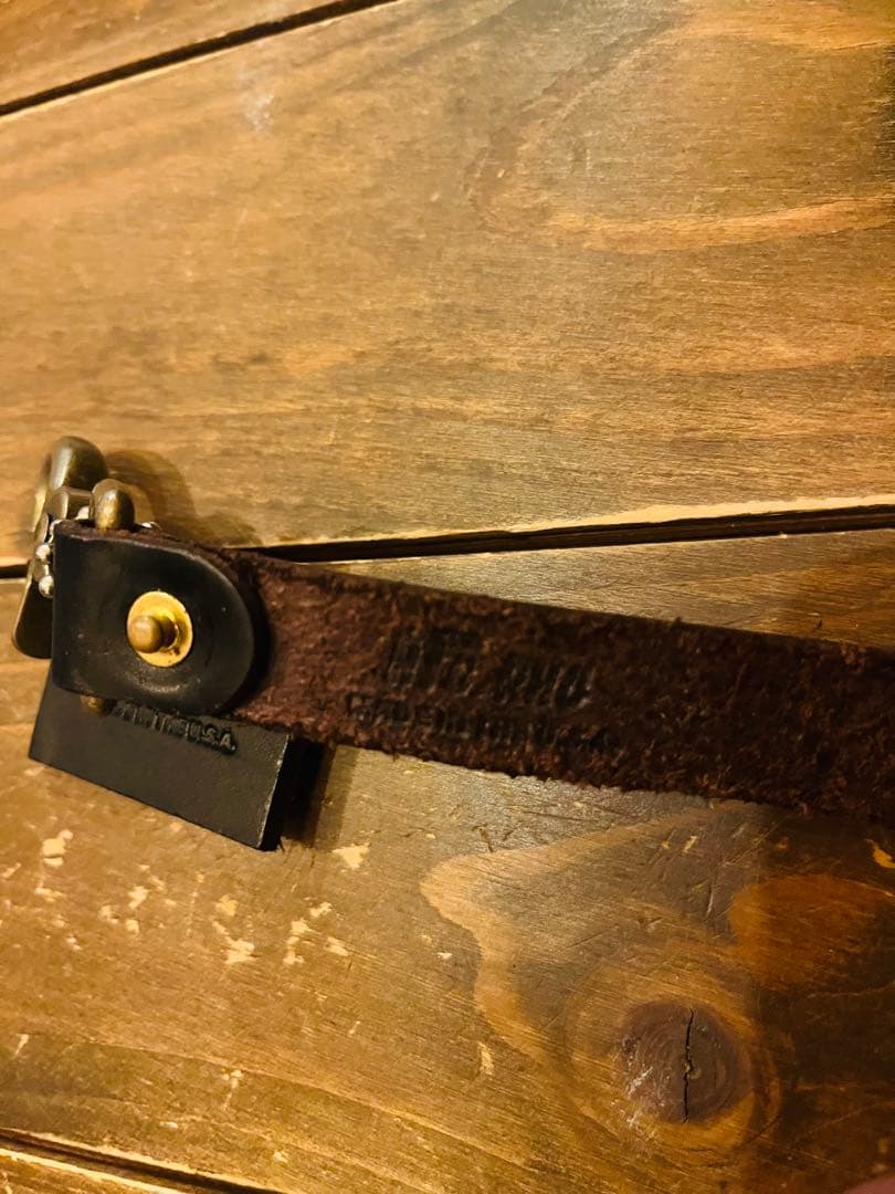 美品 HTC×ロンハーマンカリフォルニア レザーキーホルダー