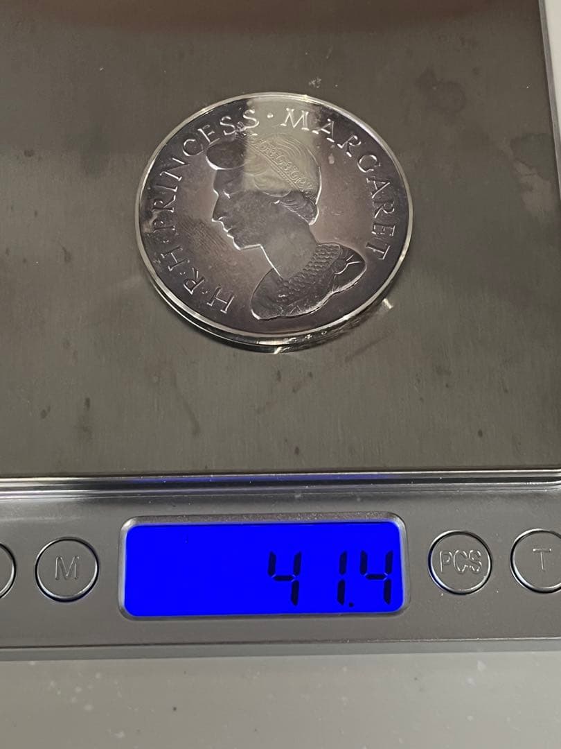 希少・銀製】プリンセスマーガレット 訪日記念 メダル 1969年製 英国