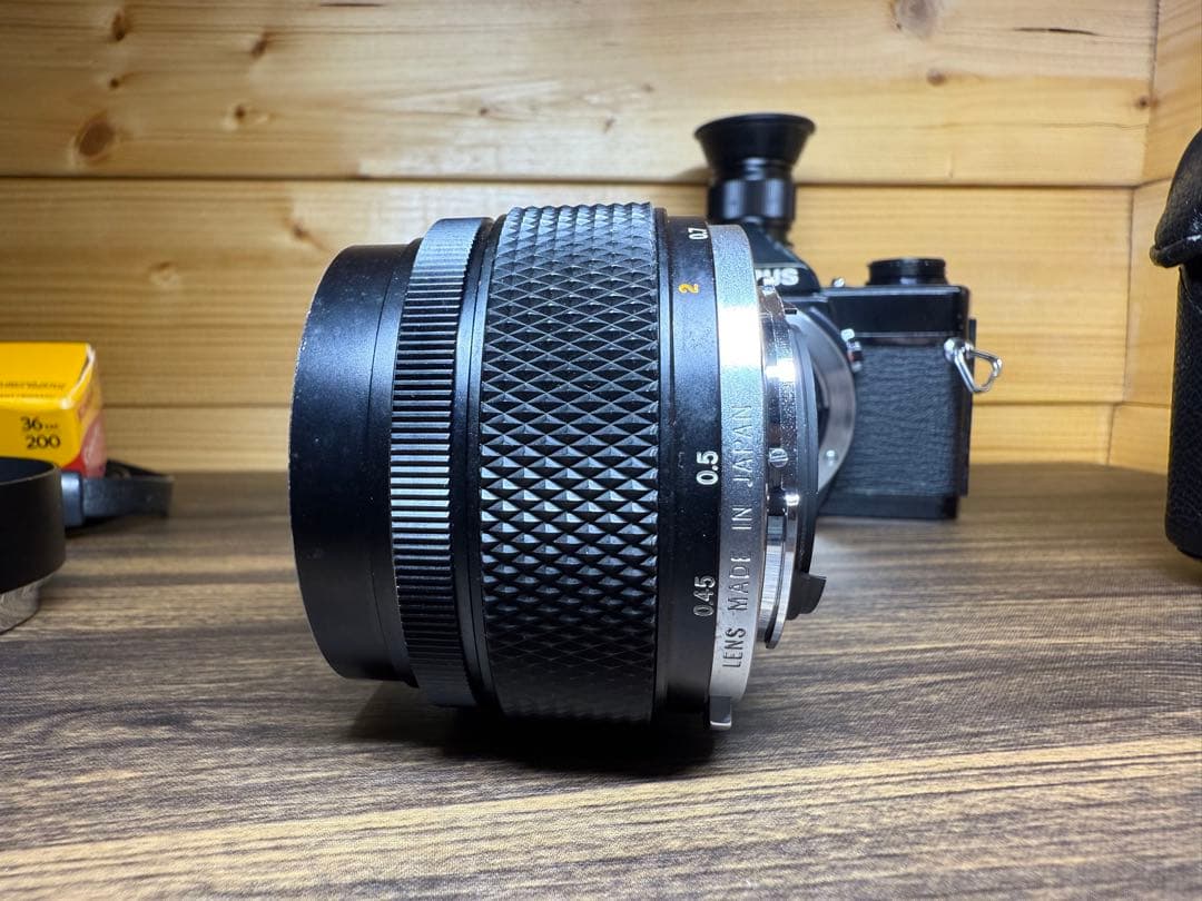 OLYMPUS OM-1 BLACK G.zuiko 55mm f1.2 - メルカリ