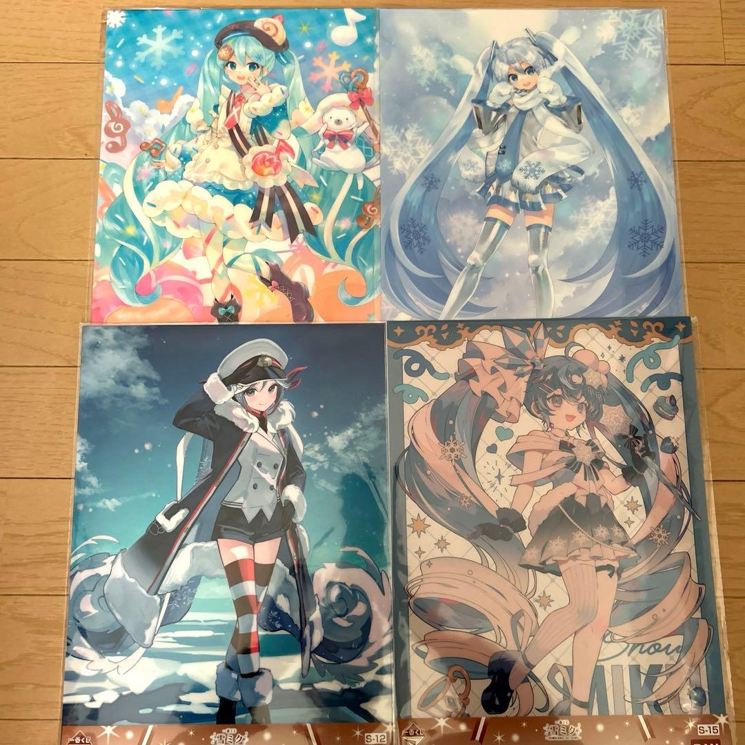 一番くじ 雪ミク 2026 ビッグアクリルスタンド ラバーチャーム まとめ