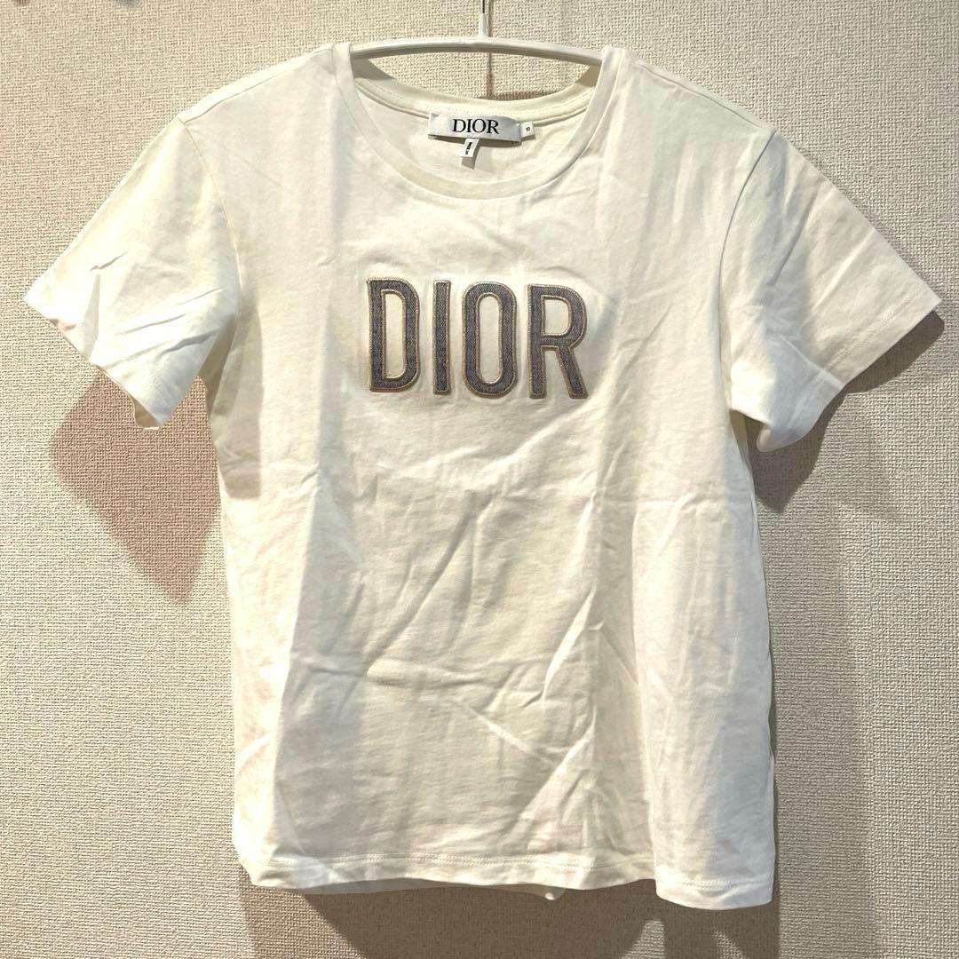 美品　baby DIOR Christian DIOR Tシャツ　キッズ Baby Christian Dior Couture T-Shirt White Cotton Jersey | DIOR