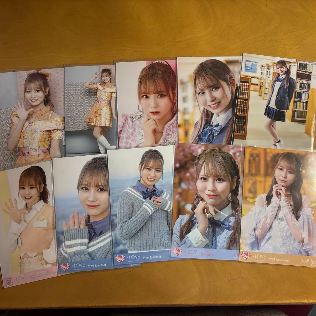 大場花菜 生写真 まとめ売り - メルカリ