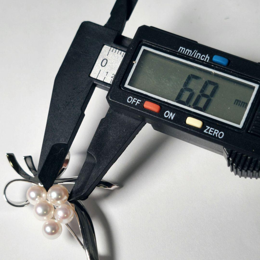 極美品 最高級】ミキモト ブローチ パール 愛子様 ご着用 5珠