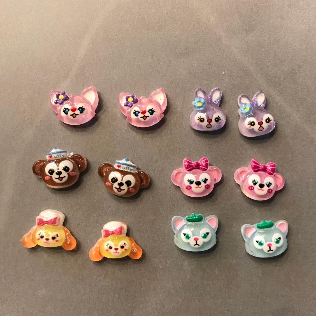 ネイルパーツ ダッフィーフレンズ 12個 - メルカリ