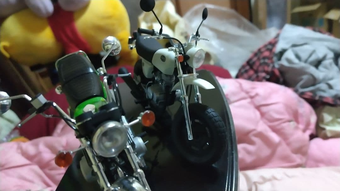 バイクプラモデルエイプ製作用依頼用 エイプのみの販売。KH400は付き