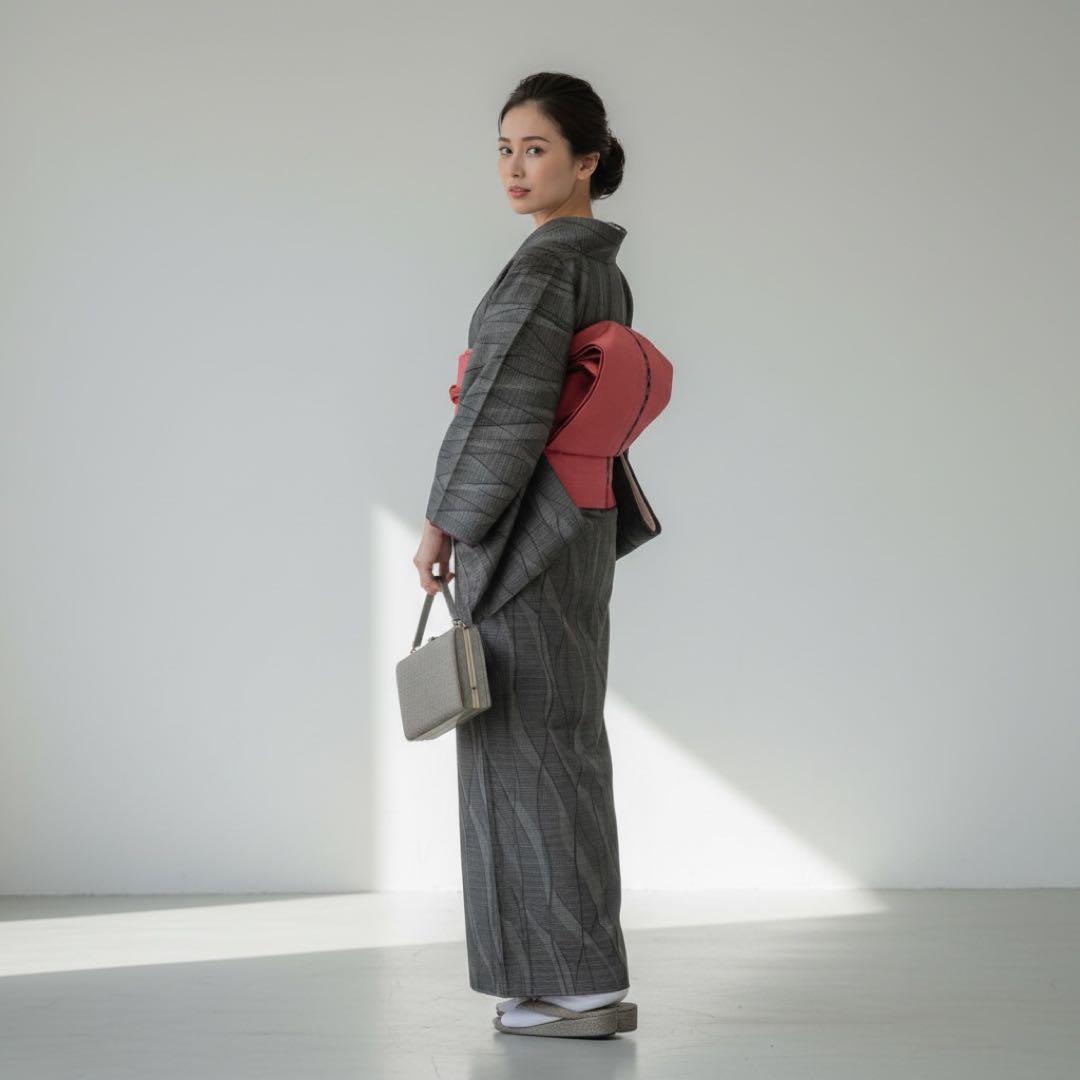 モ41 未使用近い 美品 袷 正絹 大島紬 フルセット - メルカリ