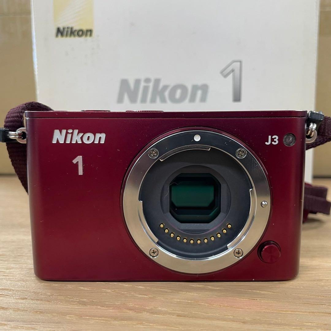 Nikon(ニコン) Nikon 1 J3 10-30mm レンズキット レッド