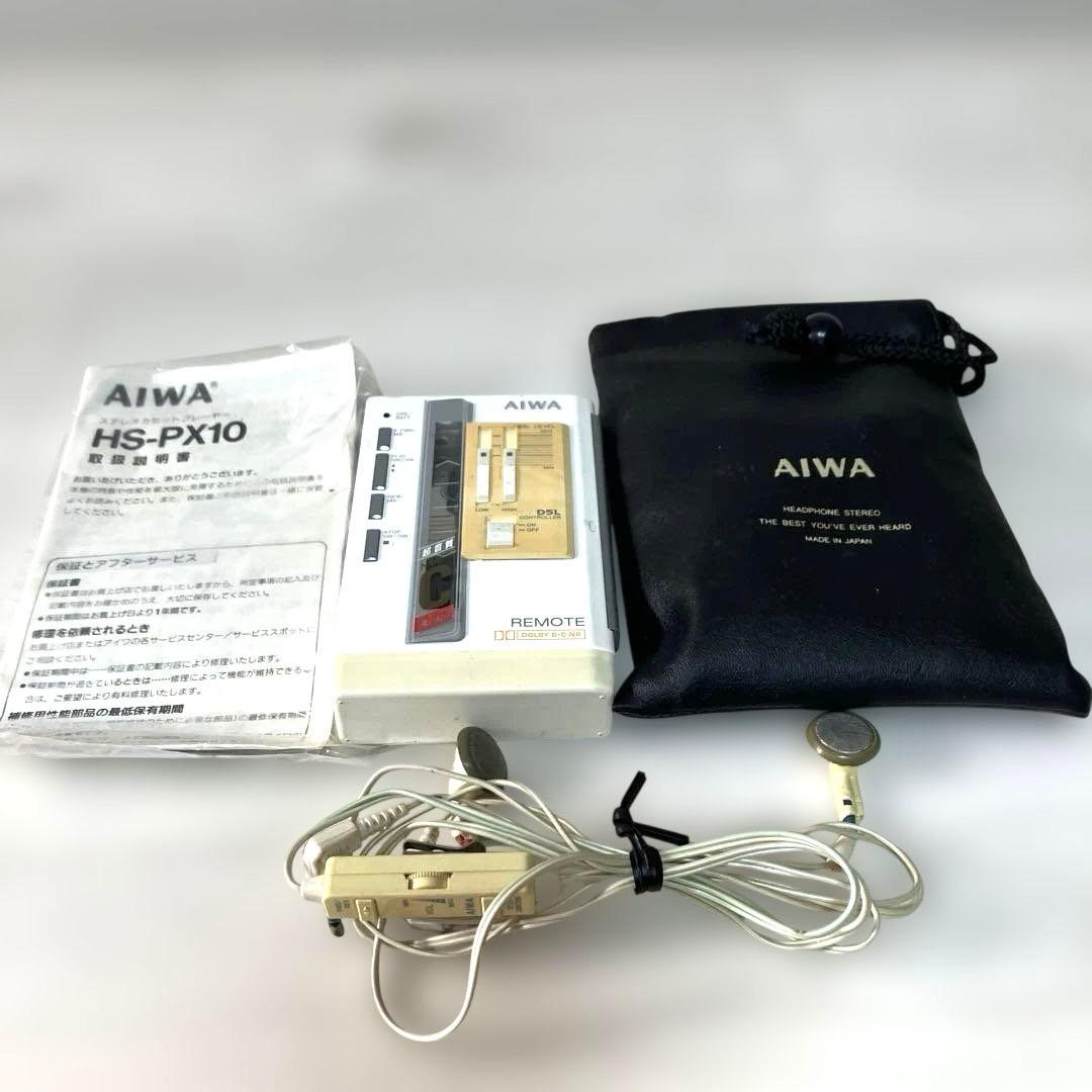 ハ*ト様 ジャンク品 AIWA アイワ HS-PX10 カセットプレイヤー カセ