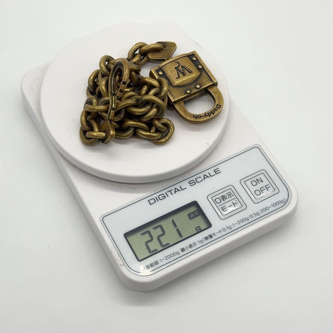 美品 WEIRDO ウィアード パドロック ウォレットチェーン メンズ 正規品