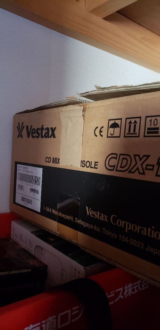 VESTAX デュアルCDプレーヤー CDX-16 箱取説付き CDJ
