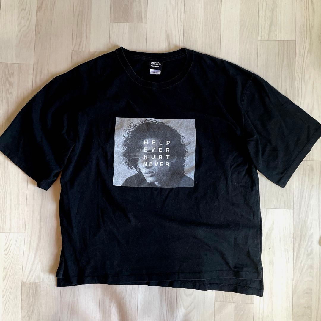 藤井風 HEHN顔Tシャツ L - メルカリ