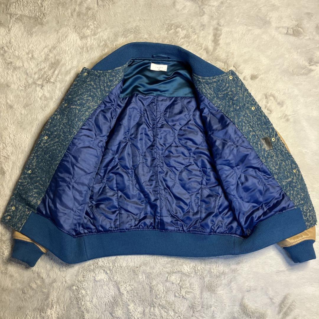 ☆希少 TAUPE(トープ) スタジャン ジャケット サイズ2(M～L相当