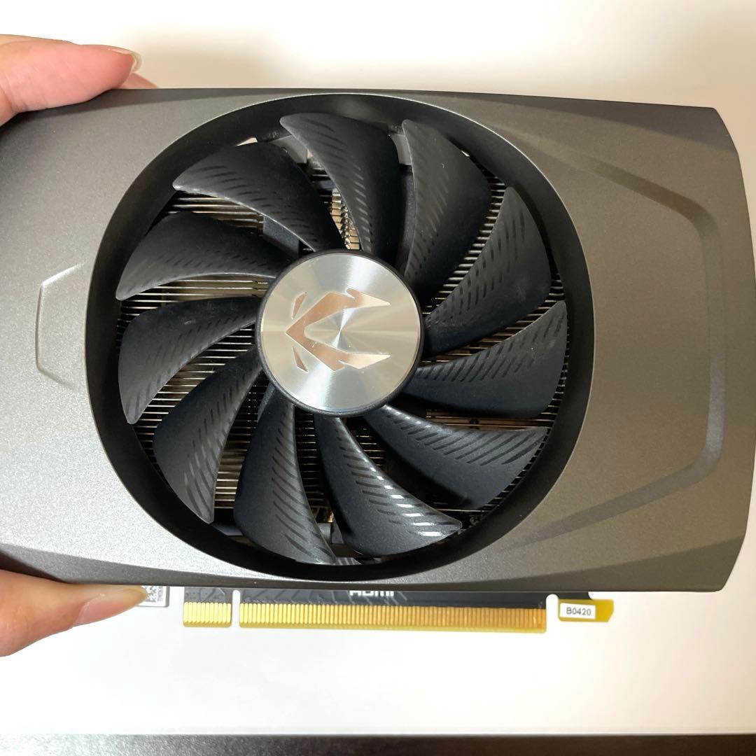 【ジャンク品】ZOTAC GAMING RTX 4060 solo 8GB Zotac NVIDIA GeForce RTX 4060 Solo Single Fan 8GB GDDR6 PCIe 4.0