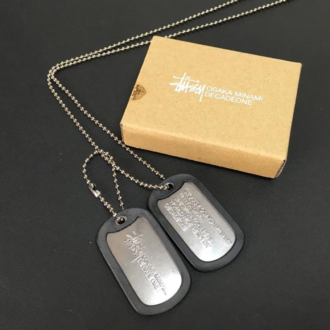 未使用 2008 Stussy 大阪南チャプト 10周年記念 ドッグタグ - メルカリ